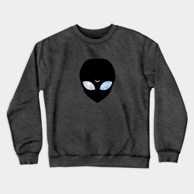 Alien Opal Crewneck Sweatshirt by Opalescents